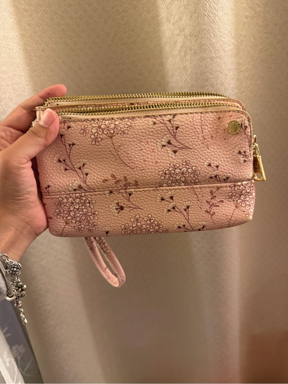Floral Pink Wristlet Steve Madden - Women Bags